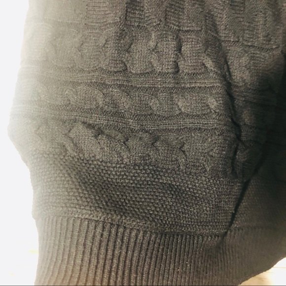 Karen Scott women’s horizontal cable knit sweater petite SM - Picture 4 of 6